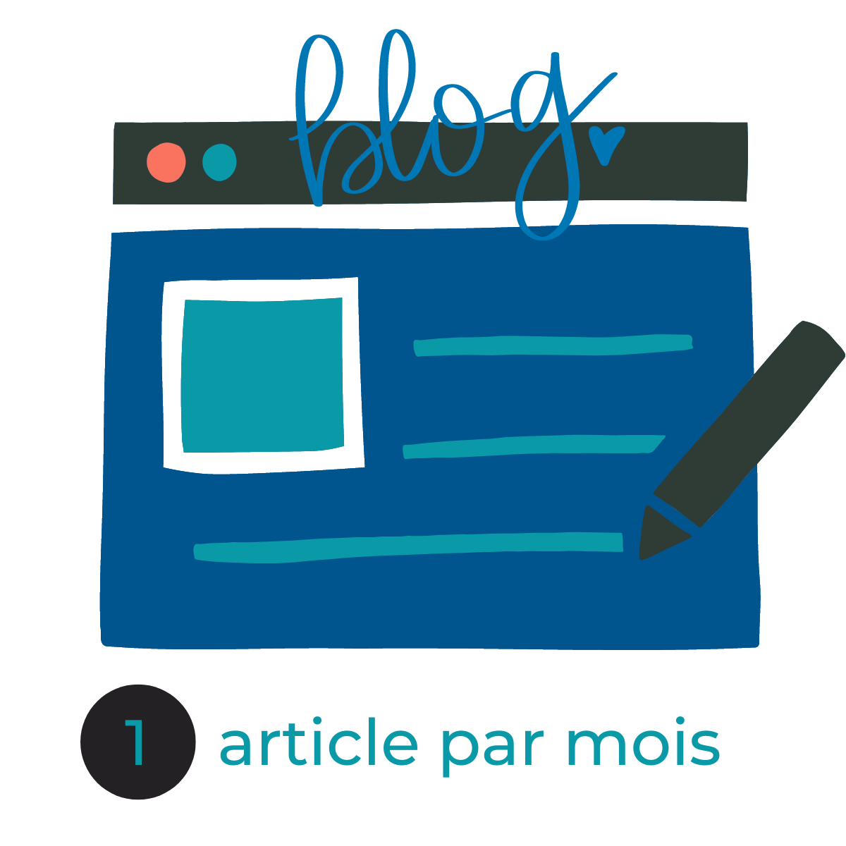 Pack rédaction d’articles pour votre blog – 1 article par mois