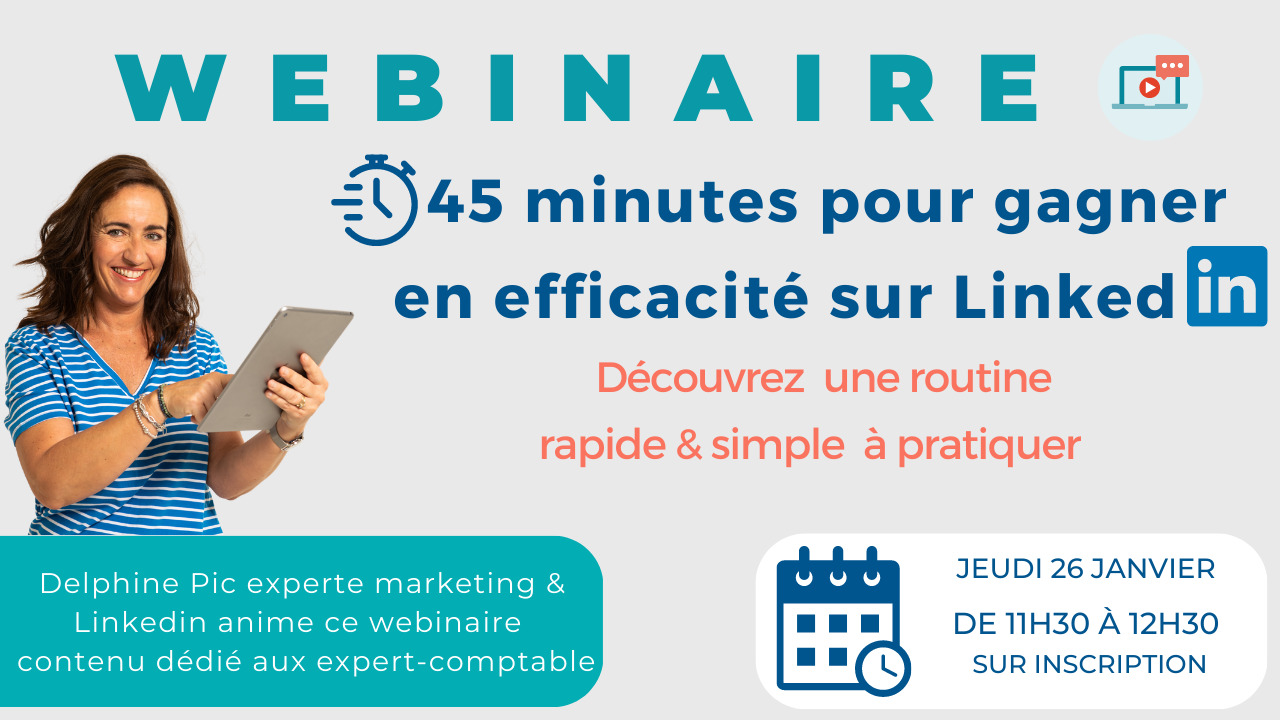 Janv 2023 – Découvrez la mini routine visibilité LinkedIn
